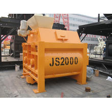 Double Horizontal Axles Electric Concrete Mixer Equipment (JS2000)